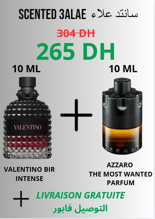 PACK "VALENTINO THE MOST WANTED" 2*10 ML