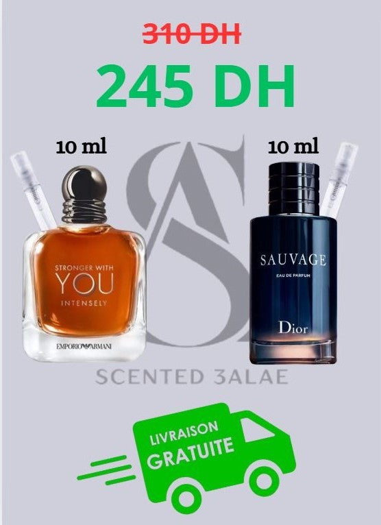 PACK "Intensely Sauvage" 2*10 ml
