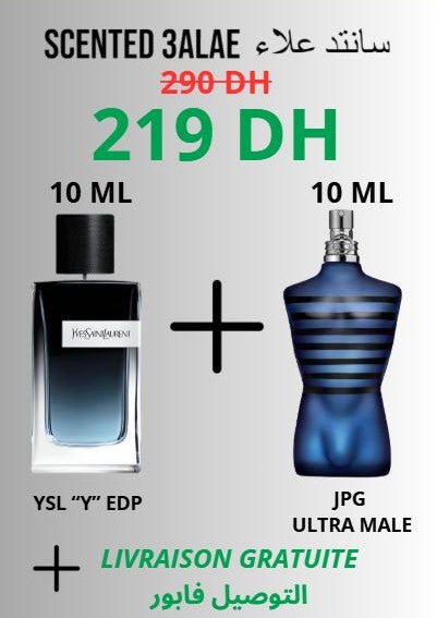PACK "Y ULTRA MALE" 2*10 ML