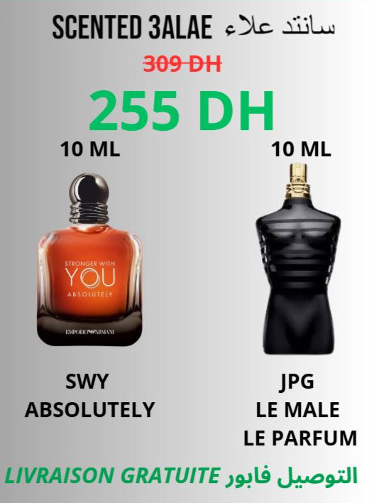 PACK "YOU LE MALE LE PARFUM" 2*10 ML
