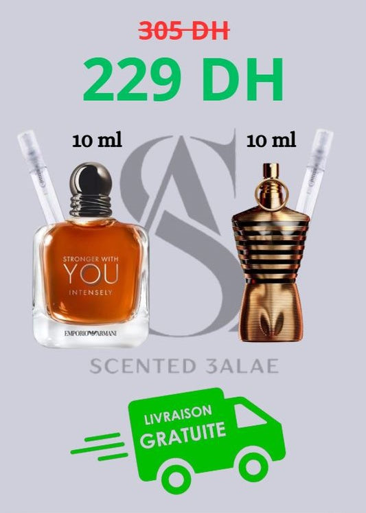 PACK "Intensely le male elixir" 2*10ml